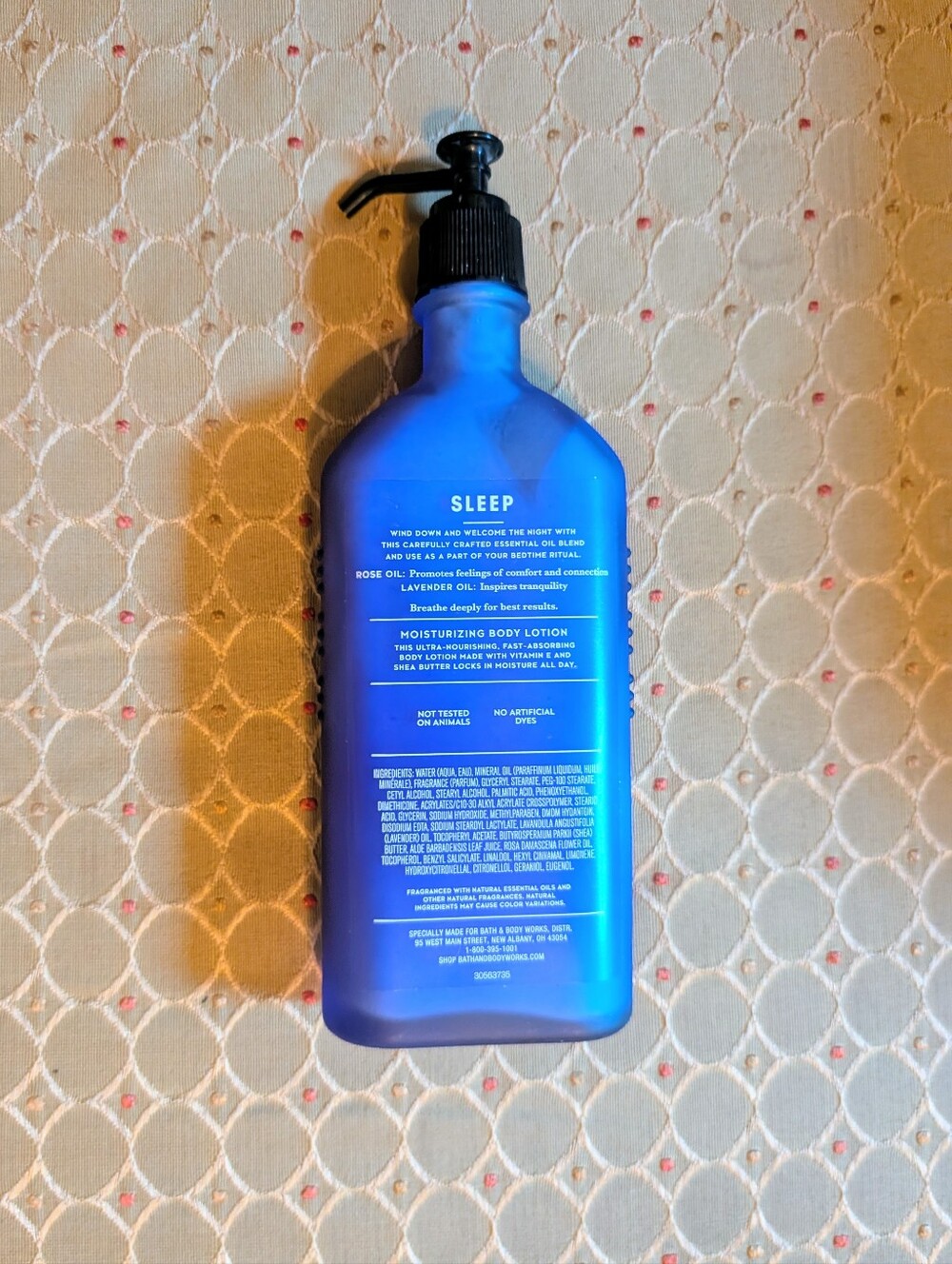 NIP Bath & Body Works Aromatherapy Rose & Lavender 6.5 Oz Body Lotion - Picture 2 of 3